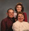 Stanley, Kathy & Stace in 1987