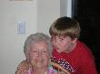 Grandma and Alec - July 2006