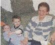Grandmom with James and Michael