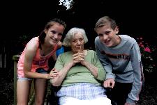 Visiting Grandma Peggy - 2014