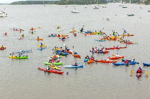Over 100 Kayakers set to go round Washburn Island for the Washburn Challenge