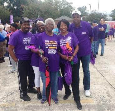 Members of Mount Hebron Baptist Church @ The 2018 Walk to End Alzheimer's