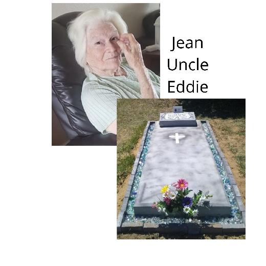 Para el tío Eddie, la tía Beth y Jean Brooks