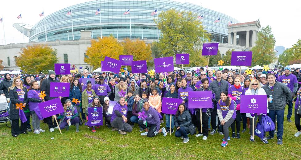 Team Hyatt at Soldier Field