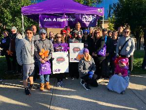 Team Stark at the Indianapolis 2019 Walk to End Alzheimer's