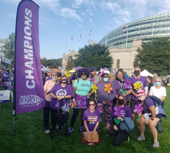 Team Purple Reign - Chicago Walk to End ALZ (10/9/21)