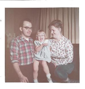 Woody, Jennifer "El niño" y Dolores Nauss, 1966