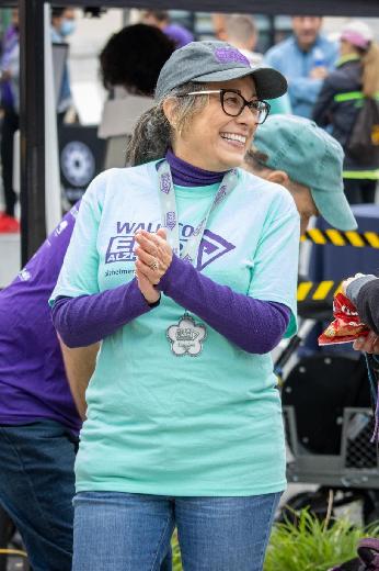 Picture of me at the 2021 Greater Baltimore Walk to End Alzheimer's. 