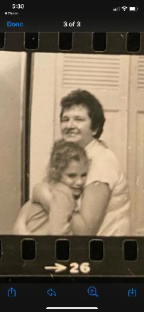 My mom and me, circa 1980  xo  (Photo cred to my sister Mary :)