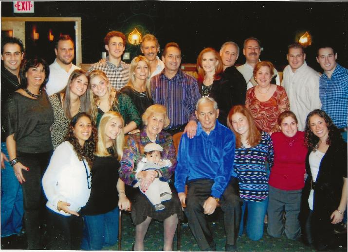 Mi padre, Bernie Goldberg con su amada familia.