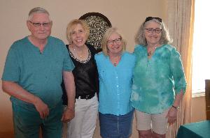 Christine with brother Frank and sisters Yvonne and Jennifer