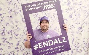 Estoy caminando en memoria de todos los que fueron y son efecto de Alzheimer's