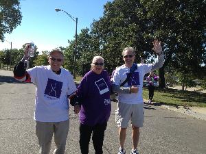 2013 DSM Walk with Mom and Dad
