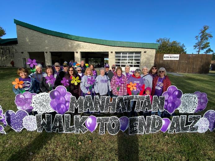 Únase a nosotros para la Walk to End Alzheimer's en Manhattan, Kansas