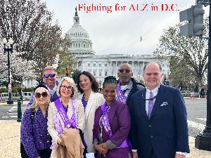 Domers fighting for ALZ in Washington D.C.