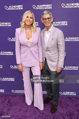 Rocking the purple carpet at the 2024 LA Alzheimer's Gala