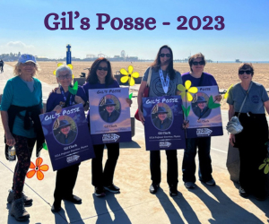 Gil's Posse 2023: Diana, Marilyn, Bev, Lisa, Ellen & Eva