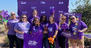 LLCC-Team Loggers participated in the Walk to End Alzheimer's on Saturday, September 28, 2023.