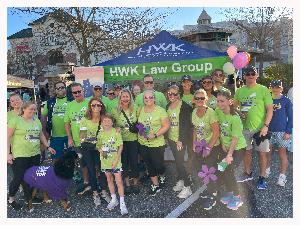 2023 Walk to End Alzheimer's HWK Team