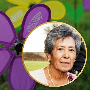 Equipo “Púrpura para Nety” en honor a Ernestina “Nety” Orozco