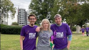 Taken at the 2023 Walk to End Alzheimer's