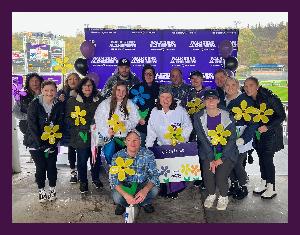 Team photo from 2023 walk "UNC 4 Louie"