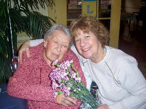 Rebecca and  her daughter,Gail