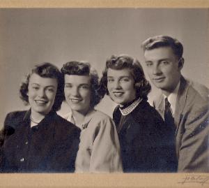 The Coughlins: Louise, Jeanne, Marge and John